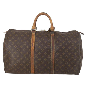 LOUIS VUITTON Monogram Keepall 50 Boston Bag M41426 LV Auth 150243 - 0