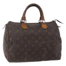 LOUIS VUITTON Monogram Speedy 30 Hand Bag M41526 LV Auth 150244-1