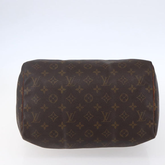 LOUIS VUITTON Monogram Speedy 30 Hand Bag M41526 LV Auth 150244