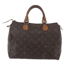 LOUIS VUITTON Monogram Speedy 30 Hand Bag M41526 LV Auth 150244-2