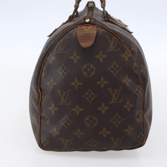 LOUIS VUITTON Monogram Speedy 30 Hand Bag M41526 LV Auth 150244