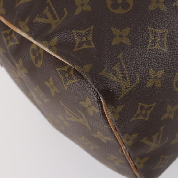 LOUIS VUITTON Monogram Sac Souple 35 Boston Bag M41626 LV Auth 150247
