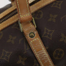 LOUIS VUITTON Monogram Sac Souple 35 Boston Bag M41626 LV Auth 150247-9