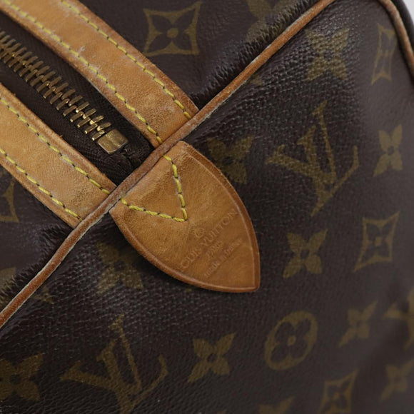 LOUIS VUITTON Monogram Sac Souple 35 Boston Bag M41626 LV Auth 150247