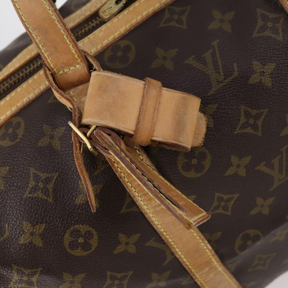 LOUIS VUITTON Monogram Sac Souple 35 Boston Bag M41626 LV Auth 150247