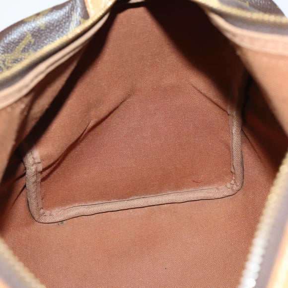 LOUIS VUITTON Monogram Sac Souple 35 Boston Bag M41626 LV Auth 150247