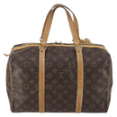 LOUIS VUITTON Monogram Sac Souple 35 Boston Bag M41626 LV Auth 150247-2