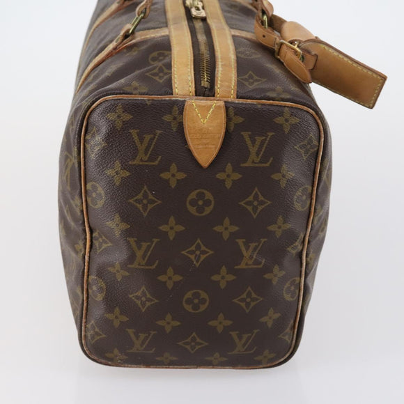 LOUIS VUITTON Monogram Sac Souple 35 Boston Bag M41626 LV Auth 150247