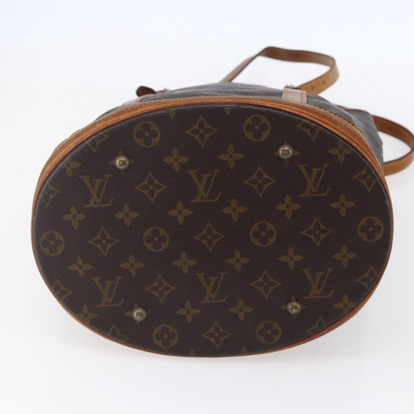 LOUIS VUITTON Monogram Bucket GM Shoulder Bag Vintage M42236 LV Auth 150248