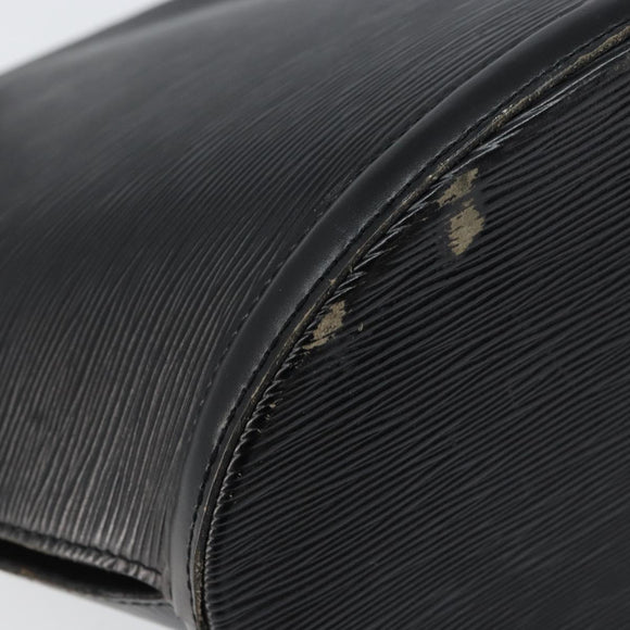 LOUIS VUITTON Epi Saint Jacques Shopping Shoulder Bag Black M52262 Auth 150253