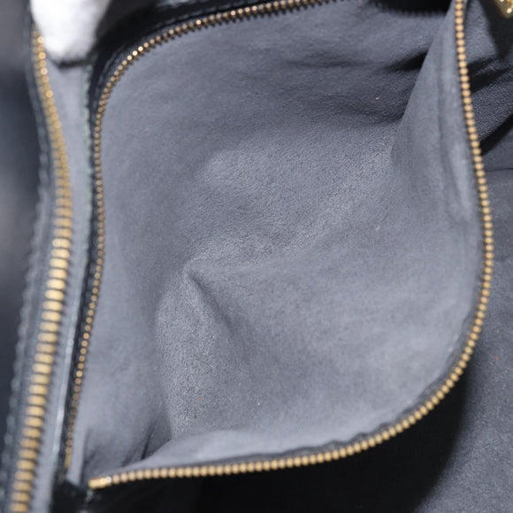 LOUIS VUITTON Epi Saint Jacques Shopping Shoulder Bag Black M52262 Auth 150253