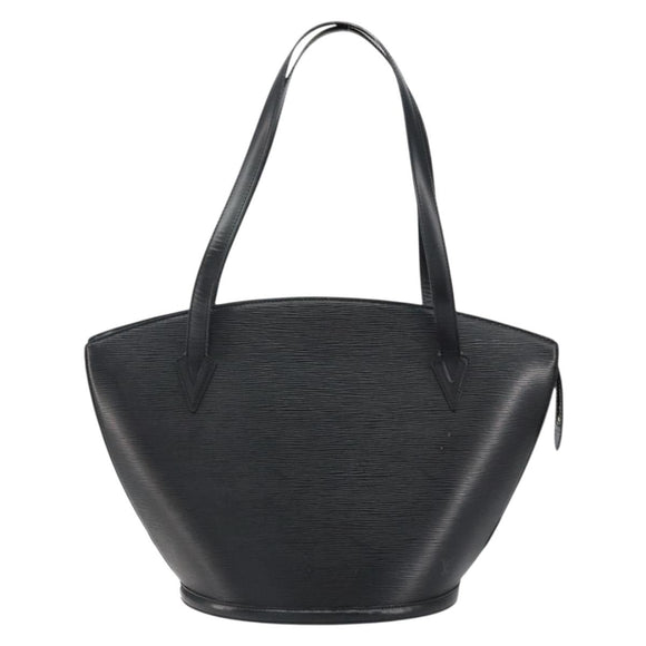 LOUIS VUITTON Epi Saint Jacques Shopping Shoulder Bag Black M52262 Auth 150253