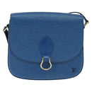 LOUIS VUITTON Epi Saint Cloud GM Shoulder Bag Toledo Blue M52195 LV Auth 150254-13