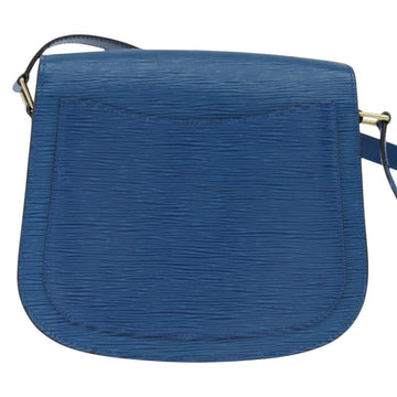 LOUIS VUITTON Epi Saint Cloud GM Shoulder Bag Toledo Blue M52195 LV Auth 150254 - 0