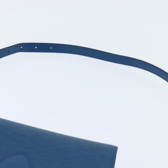 LOUIS VUITTON Epi Saint Cloud GM Shoulder Bag Toledo Blue M52195 LV Auth 150254