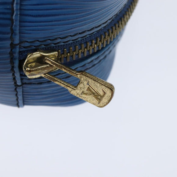 LOUIS VUITTON Epi Trocadero 23 Shoulder Bag Blue M52305 LV Auth 150255