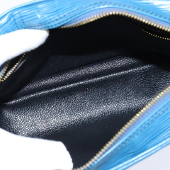 LOUIS VUITTON Epi Trocadero 23 Shoulder Bag Blue M52305 LV Auth 150255