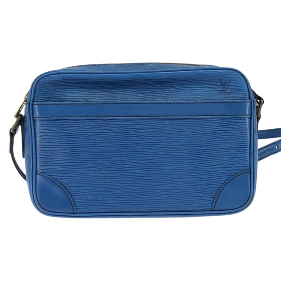 LOUIS VUITTON Epi Trocadero 23 Shoulder Bag Blue M52305 LV Auth 150255