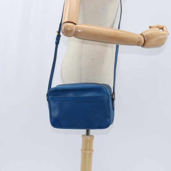 LOUIS VUITTON Epi Trocadero 23 Shoulder Bag Blue M52305 LV Auth 150255