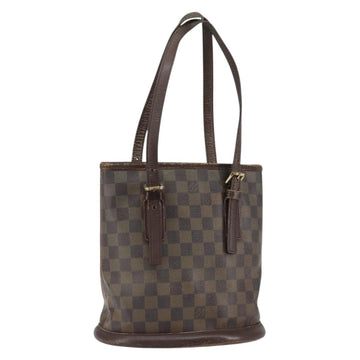 LOUIS VUITTON Damier Ebene Marais Shoulder Bag N42240 LV Auth 150257