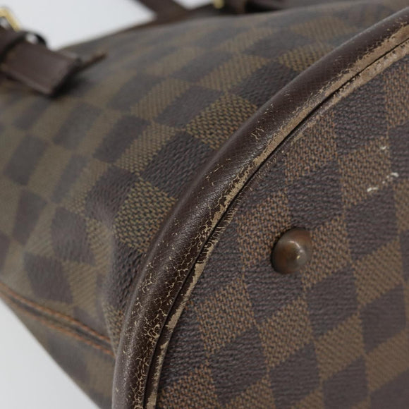 LOUIS VUITTON Damier Ebene Marais Shoulder Bag N42240 LV Auth 150257