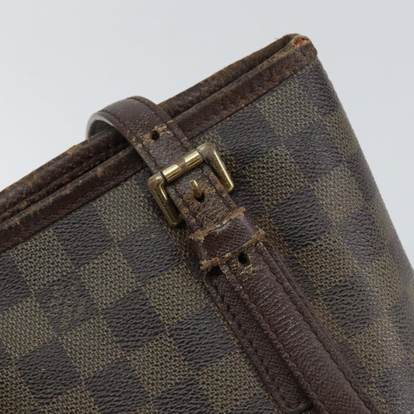LOUIS VUITTON Damier Ebene Marais Shoulder Bag N42240 LV Auth 150257