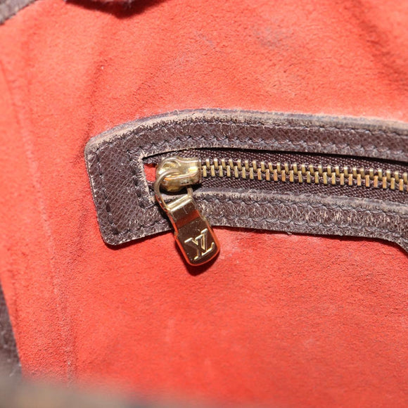 LOUIS VUITTON Damier Ebene Marais Shoulder Bag N42240 LV Auth 150257