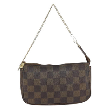 LOUIS VUITTON Damier Ebene Marais Pouch LV Auth 150258 - 0