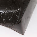 LOUIS VUITTON Monogram Vernis Wilshire MM Bag Terre Domble M91440 LV Auth 150262-17