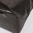 LOUIS VUITTON Monogram Vernis Wilshire MM Bag Terre Domble M91440 LV Auth 150262-10