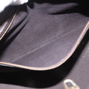 LOUIS VUITTON Monogram Vernis Wilshire MM Bag Terre Domble M91440 LV Auth 150262-23