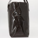 LOUIS VUITTON Monogram Vernis Wilshire MM Bag Terre Domble M91440 LV Auth 150262-5