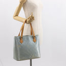 LOUIS VUITTON Monogram Vernis Houston Hand Bag Lavande M91218 LV Auth 150264-22