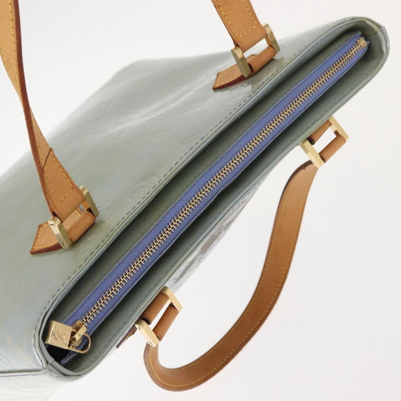 LOUIS VUITTON Monogram Vernis Houston Hand Bag Lavande M91218 LV Auth 150264