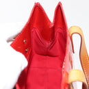 LOUIS VUITTON Monogram Vernis Reade PM Hand Bag Red Rouge M91088 LV Auth 150266-19