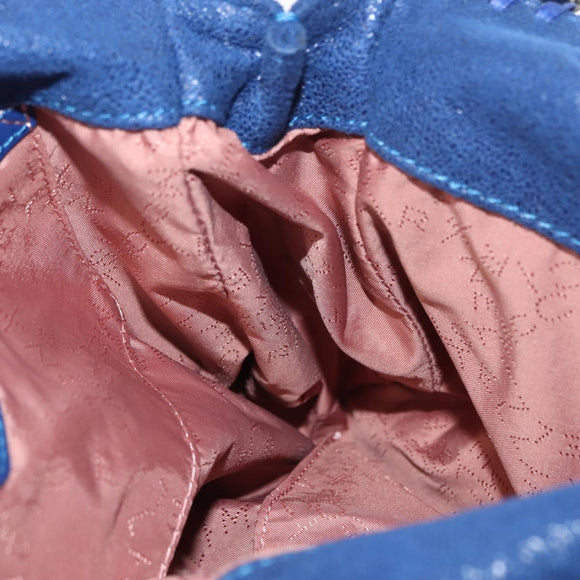 Stella MacCartney Chain Falabella Mini Bag Polyester Black 371223 Auth 150267