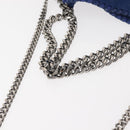 Stella MacCartney Chain Falabella Mini Bag Polyester Black 371223 Auth 150267-7