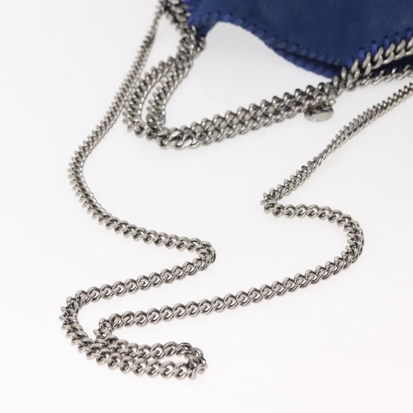 Stella MacCartney Chain Falabella Mini Bag Polyester Black 371223 Auth 150267