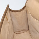 GUCCI GG Supreme Web Sherry Line Clutch Bag PVC Beige Gold 89 01 030 Auth 150270-17