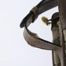 GUCCI GG Supreme Web Sherry Line Bag PVC Beige Gold 41 02 013 Auth 150271-16