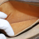 GUCCI GG Supreme Web Sherry Line Bag PVC Beige Gold 41 02 013 Auth 150271-23