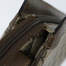 GUCCI GG Supreme Web Sherry Line Bag PVC Beige Gold 41 02 013 Auth 150271-9