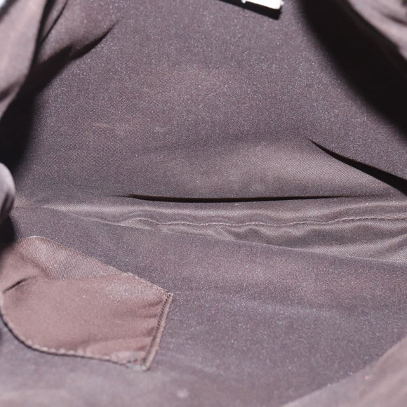 GUCCI GG Canvas Abbey Shoulder Bag Beige Gold 203257 Auth 150275