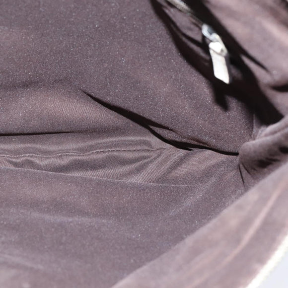 GUCCI GG Canvas Abbey Shoulder Bag Beige Gold 203257 Auth 150275