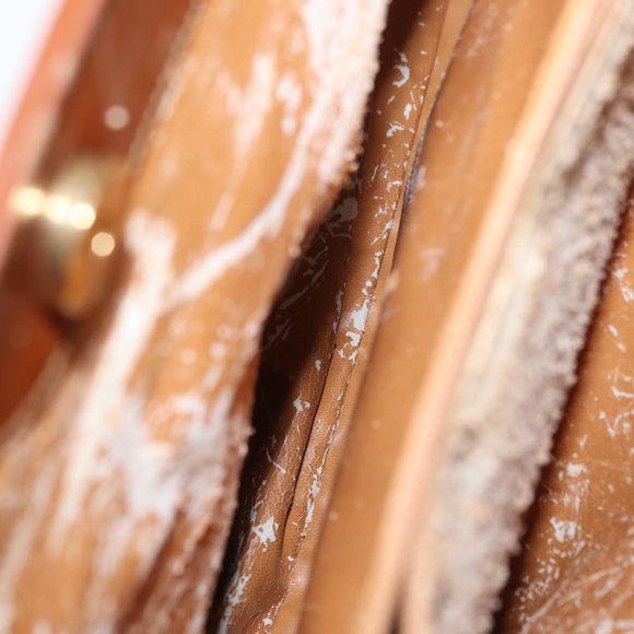 GUCCI Bamboo Hand Bag Leather 2way Brown Gold 002 2855 03222 0 Auth 150280