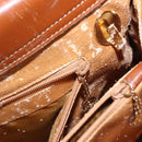 GUCCI Bamboo Hand Bag Leather 2way Brown Gold 002 2855 03222 0 Auth 150280-25