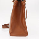 GUCCI Bamboo Hand Bag Leather 2way Brown Gold 002 2855 03222 0 Auth 150280-4