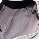 FENDI Zucca Canvas Boston Bag Black Brown Auth 150282-11