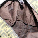 FENDI Zucca Canvas Tote Bag Black Brown Auth 150286-20