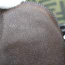 FENDI Zucca Canvas Tote Bag Black Brown Auth 150286-23